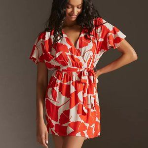 Corey Lynn Calter Wrap Mini Dress